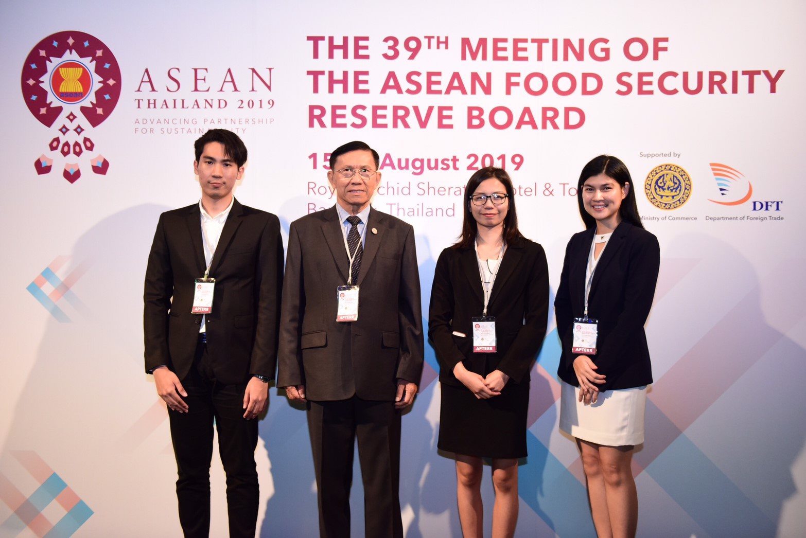 ASEAN PLUS THREE EMERGENCY RICE RESERVE (APTERR) RECONISED AS A PRIORITY MECHANISM TO INSTILL FOOD SECURITY IN THE ASEAN.