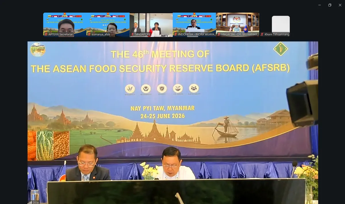 VIRTUALLY ATTENDS THE 46TH AFSRB MEETING