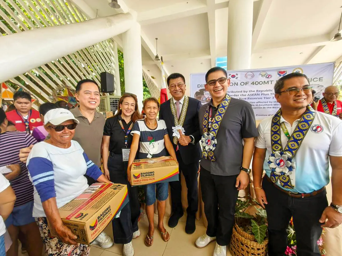 KOREA’S 400-MT RICE ASSISTANCE DELIVERED TIMELY RELIEF TO FAMILIES AFFECTED BY MAYON VOLCANO ERUPTION AND THE STRONG EARTHQUAKE IN THE PHILIPPINES