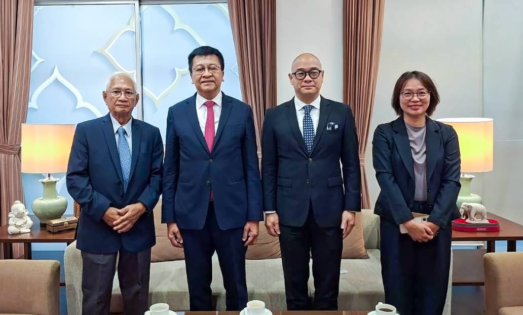  APTERR GM HIGHLIGHTED ONGOING RICE ASSISTANCE IN COURTESY CALL ON THAI AMBASSADOR TO MYANMAR